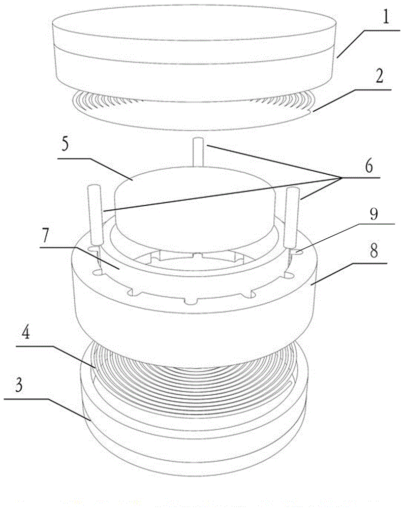 Magnet suspension-type vibration driving electromagnetic energy harvester