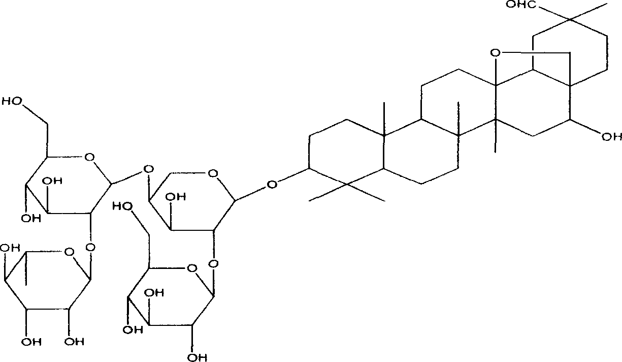 Preparation method of Ardisia mamillata B and uses thereof