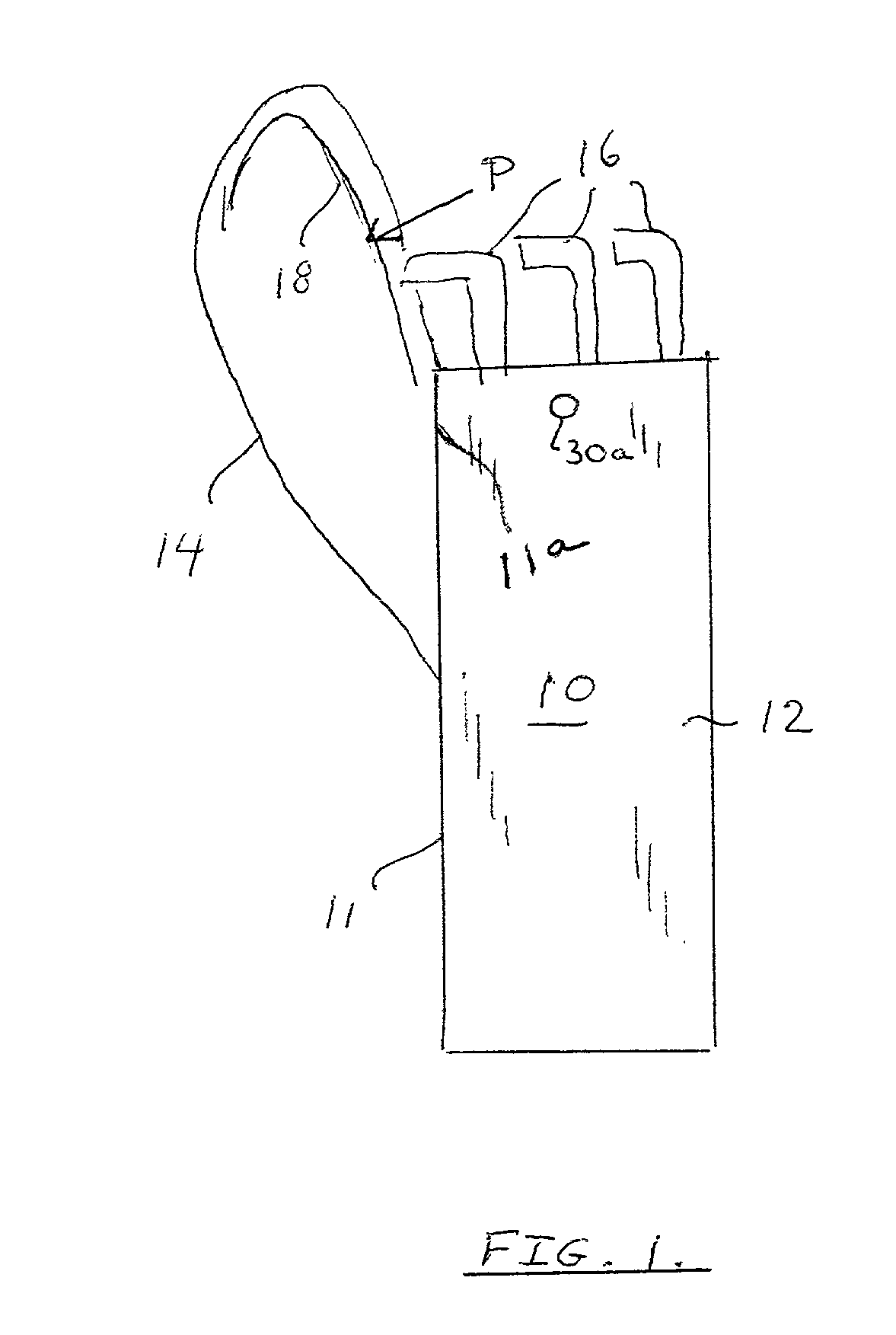 Golf bag balancing attachment and method