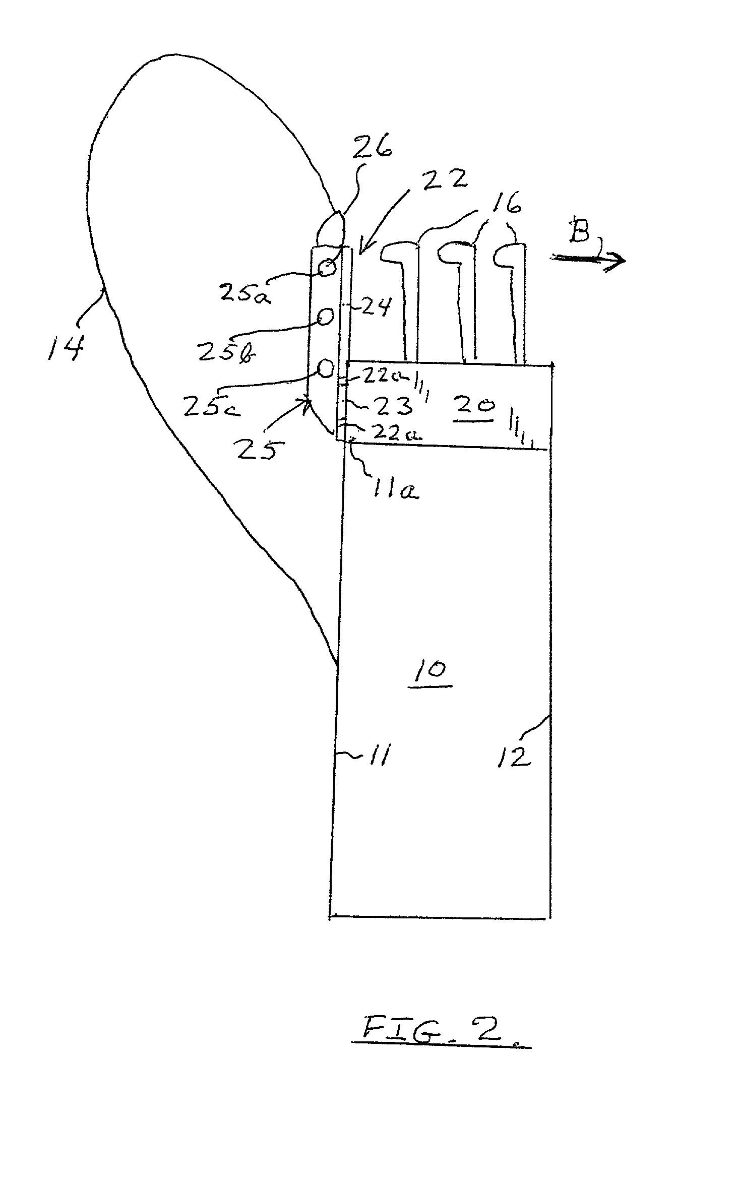 Golf bag balancing attachment and method