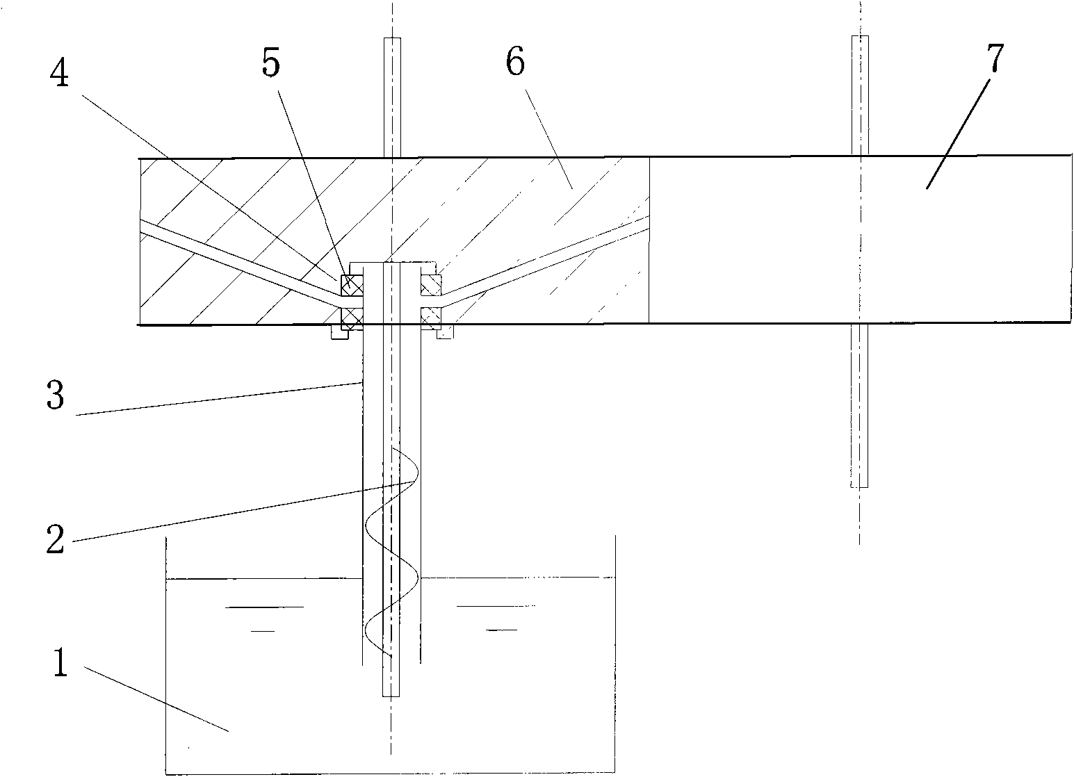 Radical self-priming fluid lubricating method for gears