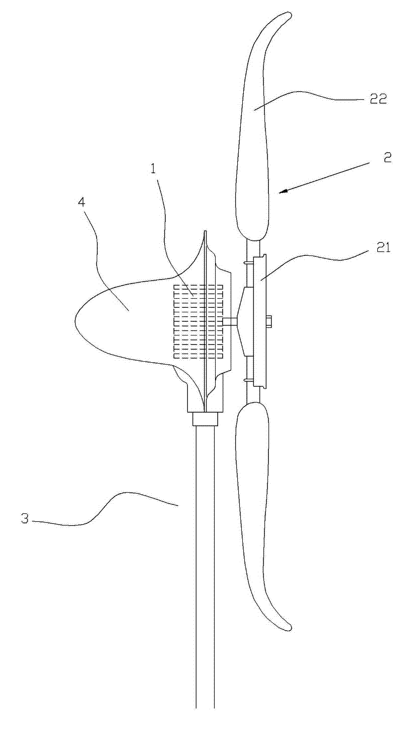 Minitype wind-driven generator