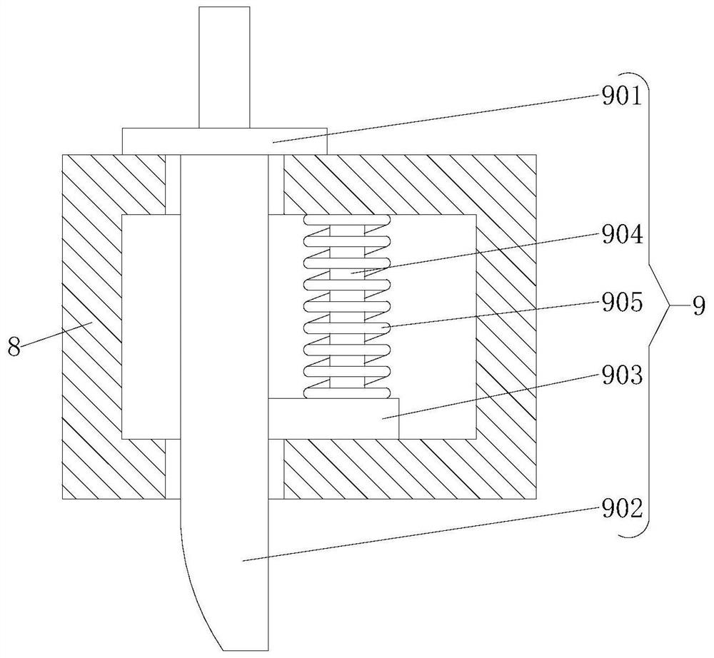 A sports equipment conveying device that is convenient to move and transport