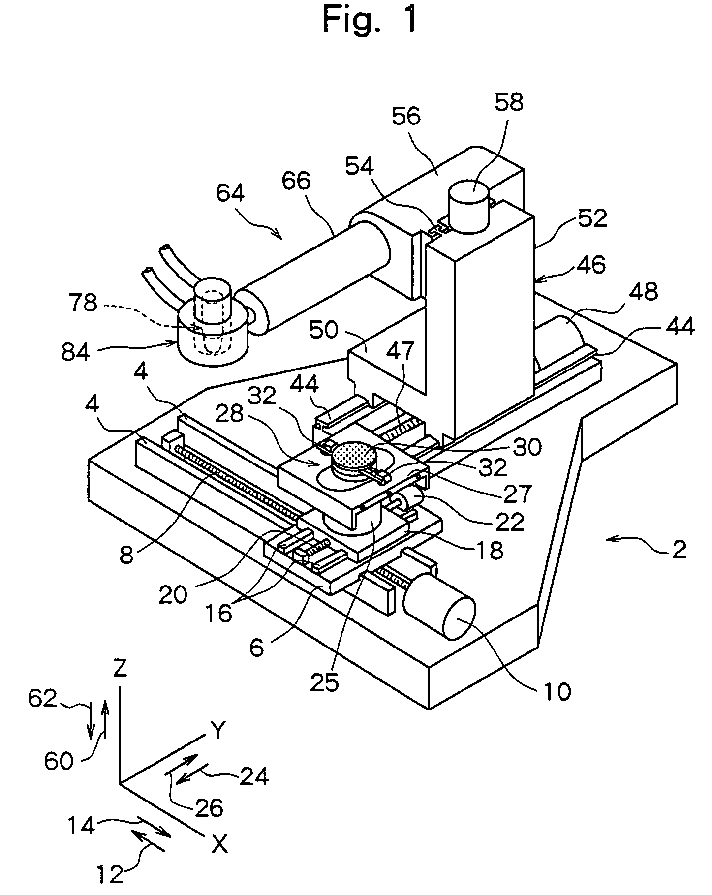 Finishing machine using laser beam