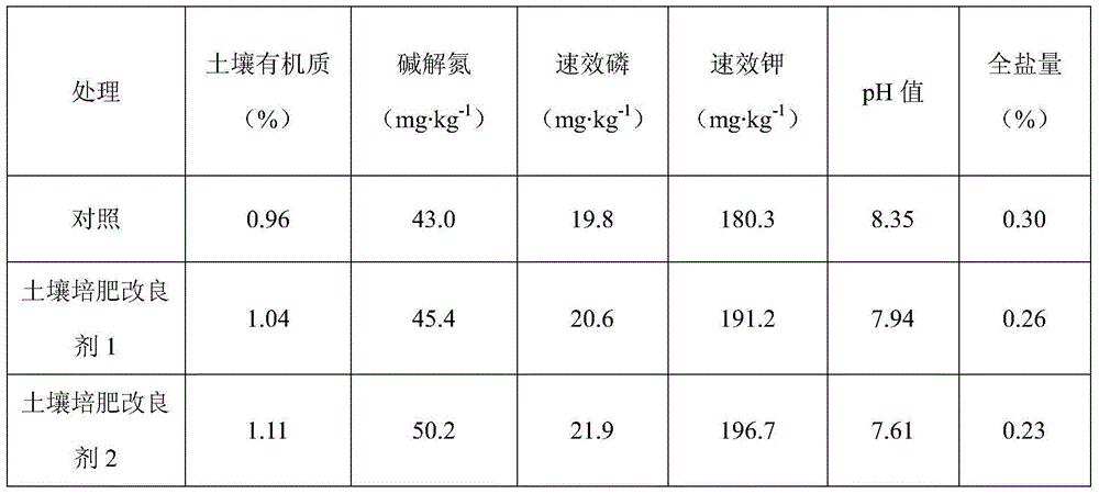 Soil fertility improvement modifier used for saline-alkali land and preparation method