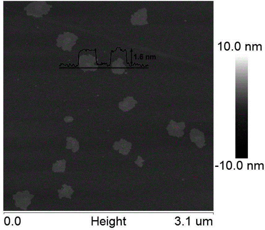 Method for preparing tungsten disulfide nanosheet water-based lubricating agent in situ