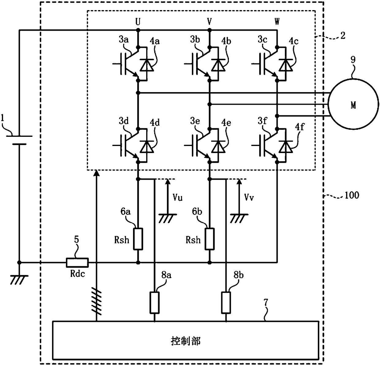 Power conversion devices, motor drives, blowers, compressors, air conditioners, and refrigerators