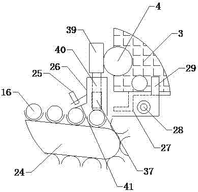 Numerical control bagged spring machine