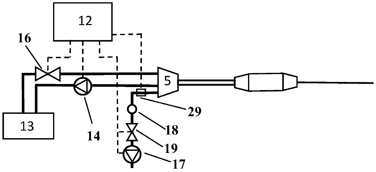 Cryoablation system capable of preventing fluid leakage