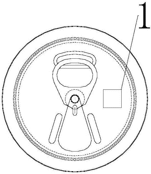 Ring-pull can having anti-counterfeiting function and anti-counterfeiting verification method thereof