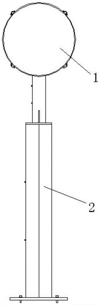 Open earth simulator applied to three-axis air bearing table