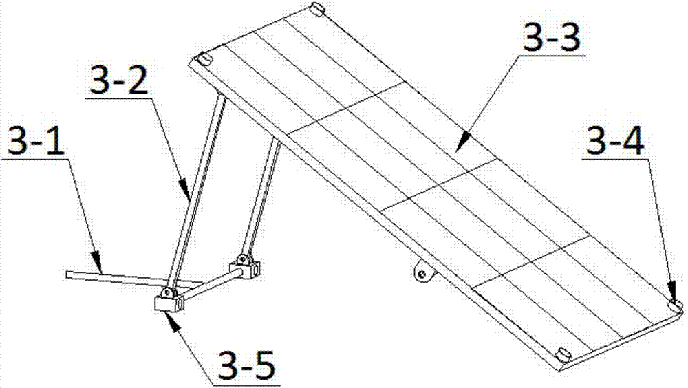 Automatic tracking device of solar panel for sewage treatment and usage method thereof