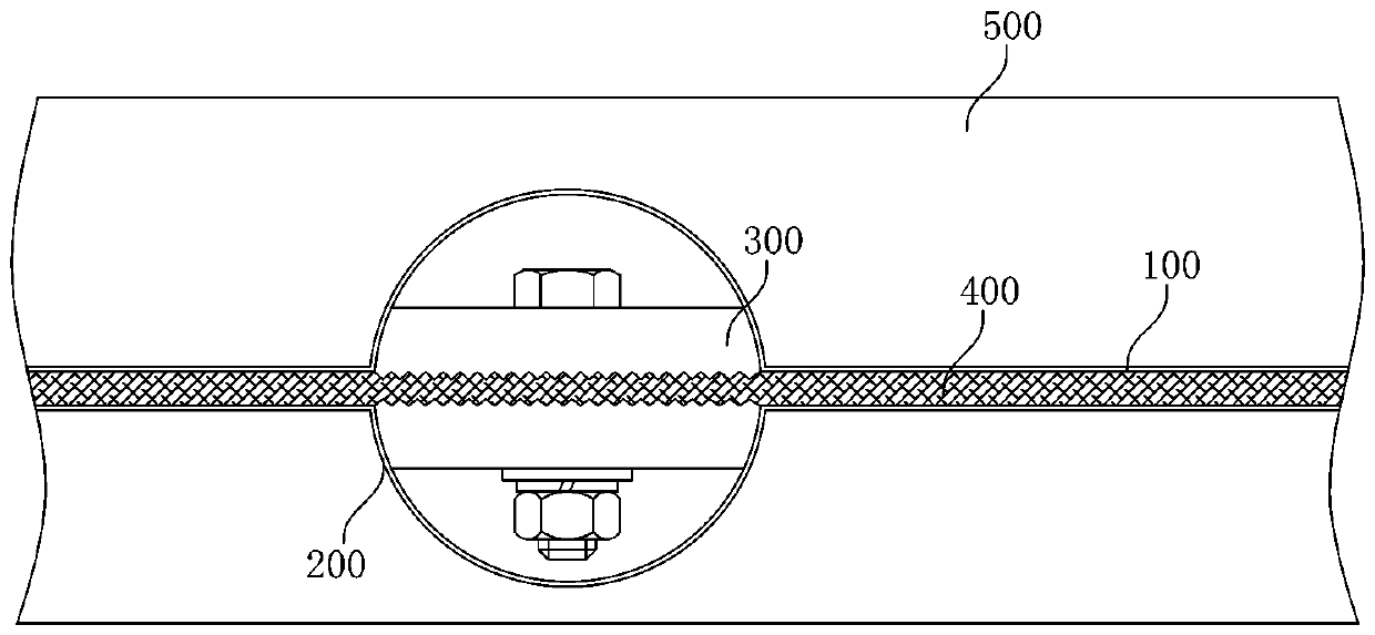 Flexural reinforcing structure and method for concrete beam