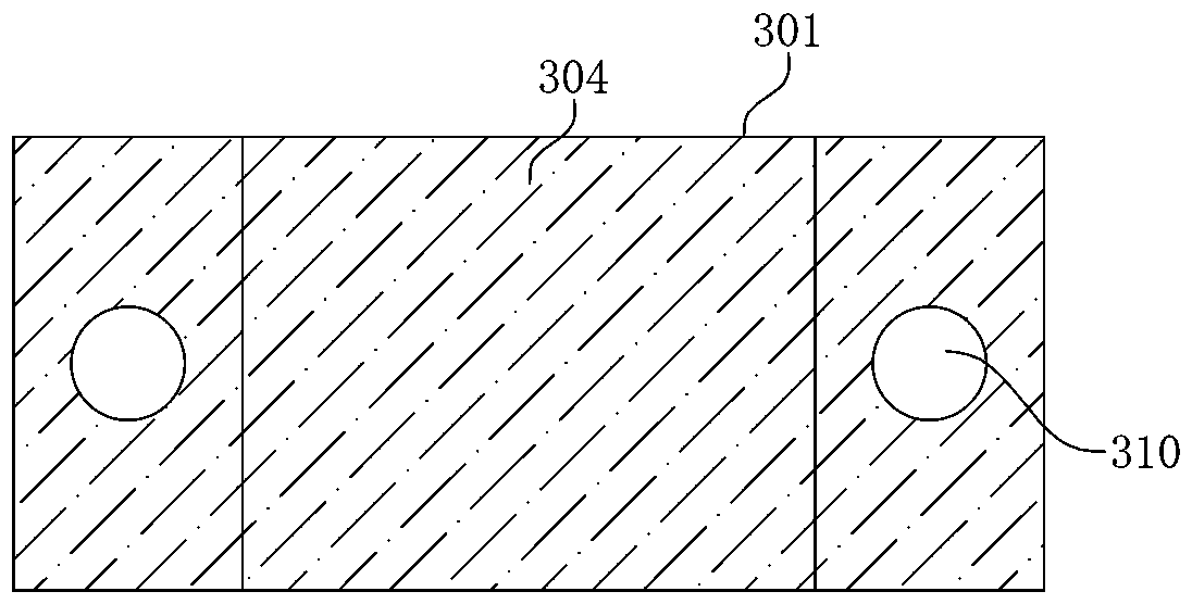 Flexural reinforcing structure and method for concrete beam