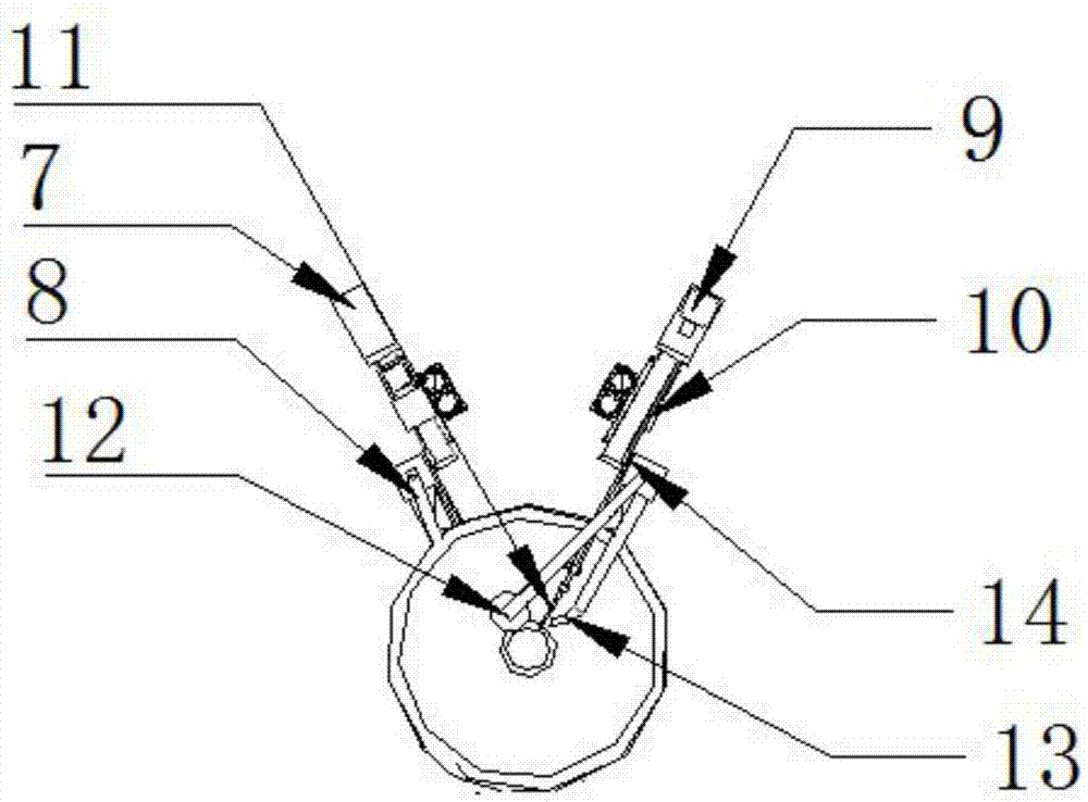 Train wheel set laser cleaning machine and train wheel set cleaning method