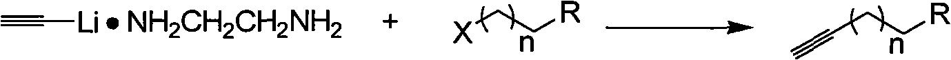 Synthesis method of end-group alkyne