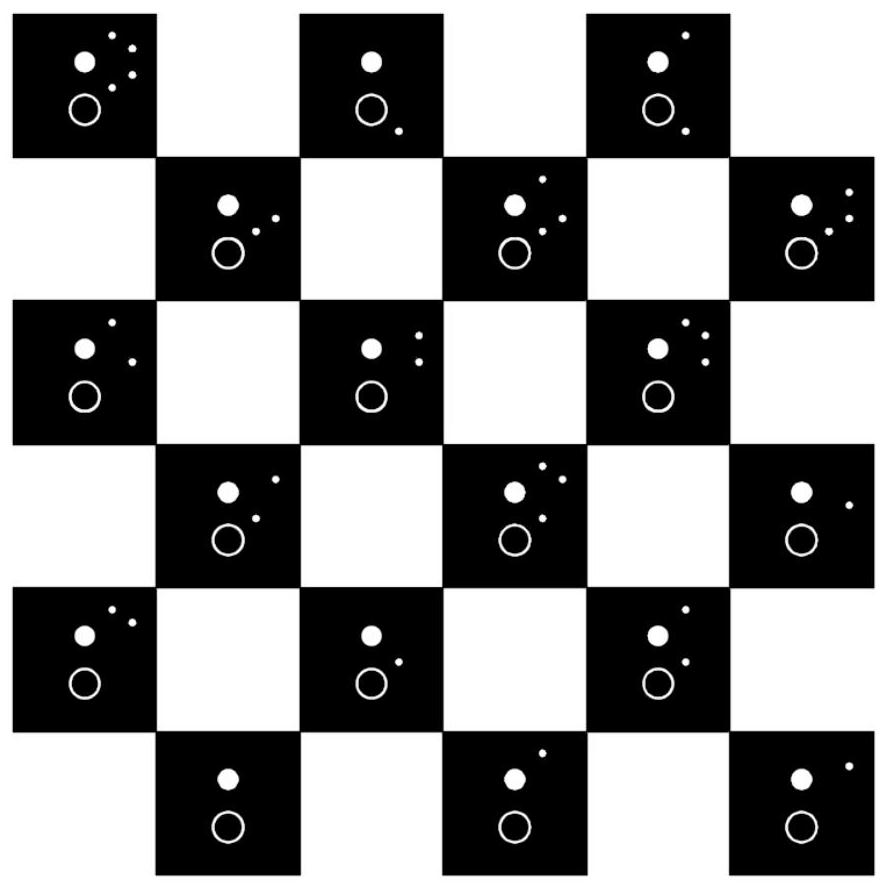 Intelligent calibration method for internal and external parameters of binocular camera based on coding plane target