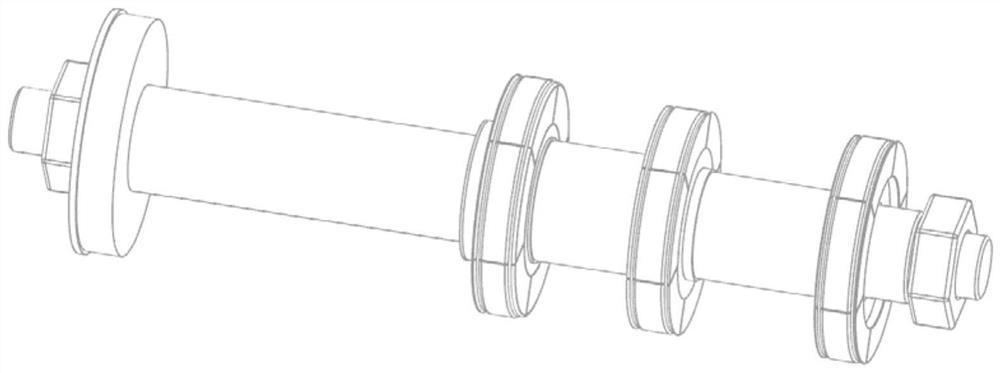 Thin-walled cylinder part assembling and welding supporting device