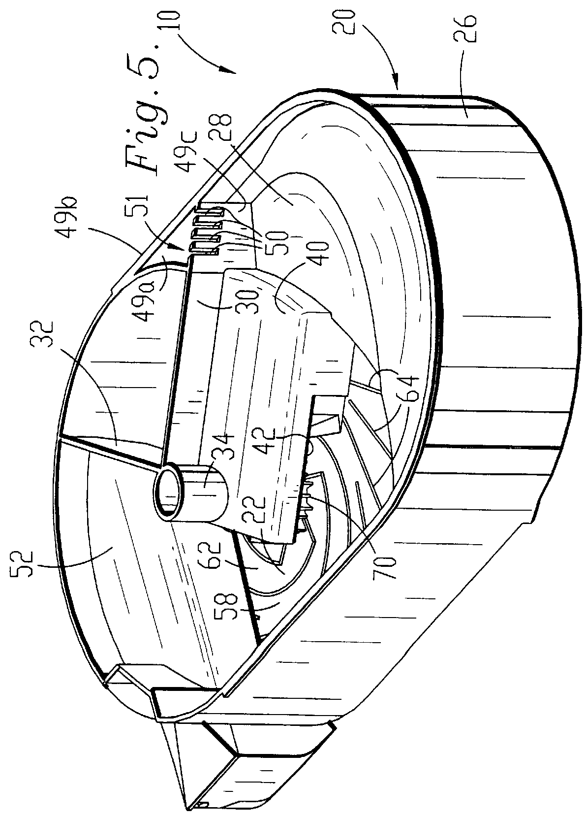 Medicament dispensing cell