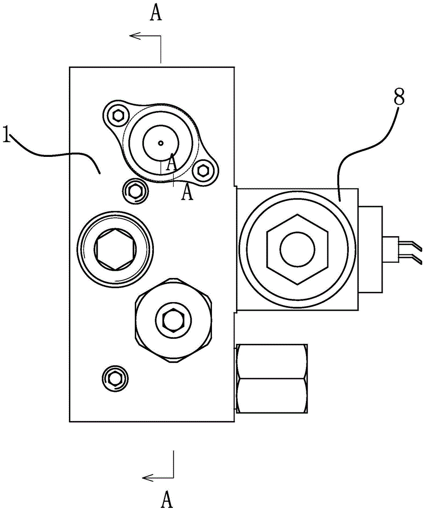 An agricultural machinery control valve