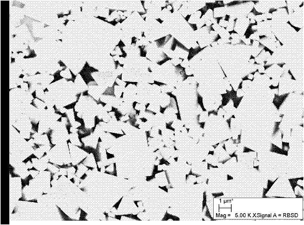 Inhomogeneous hard alloy and preparation method thereof