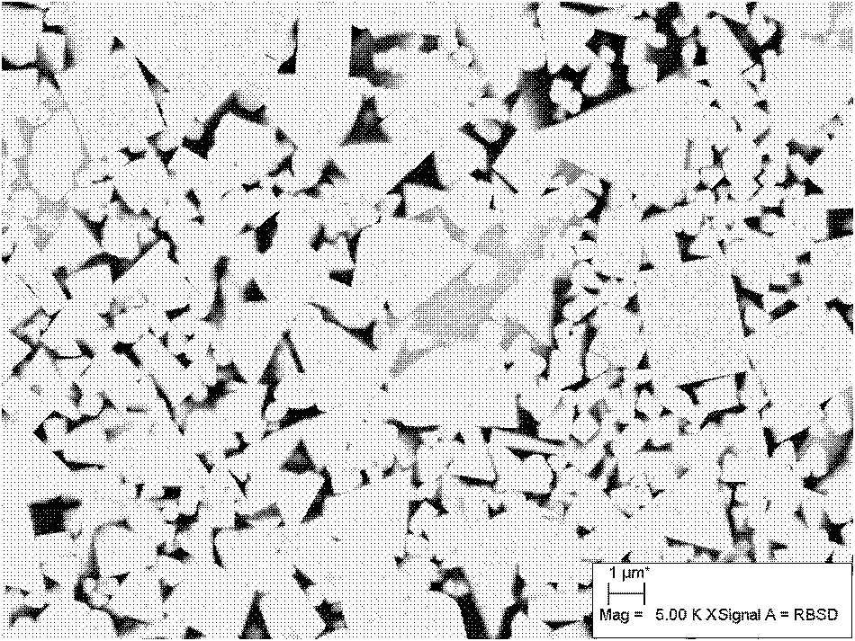 Inhomogeneous hard alloy and preparation method thereof