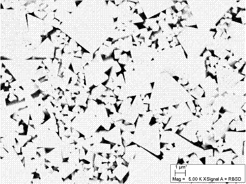 Inhomogeneous hard alloy and preparation method thereof