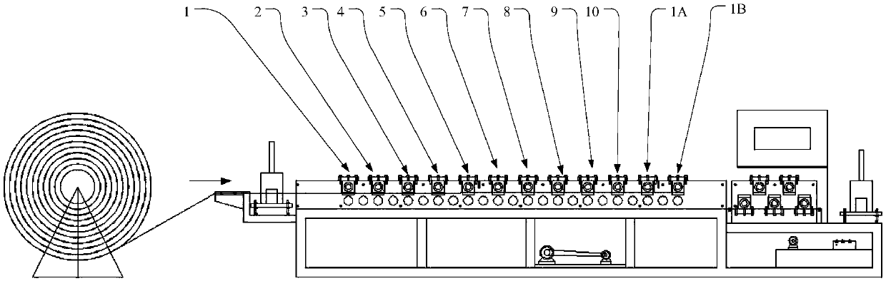 Ventilating duct connecting port and ventilating duct connecting port cold rolling mill