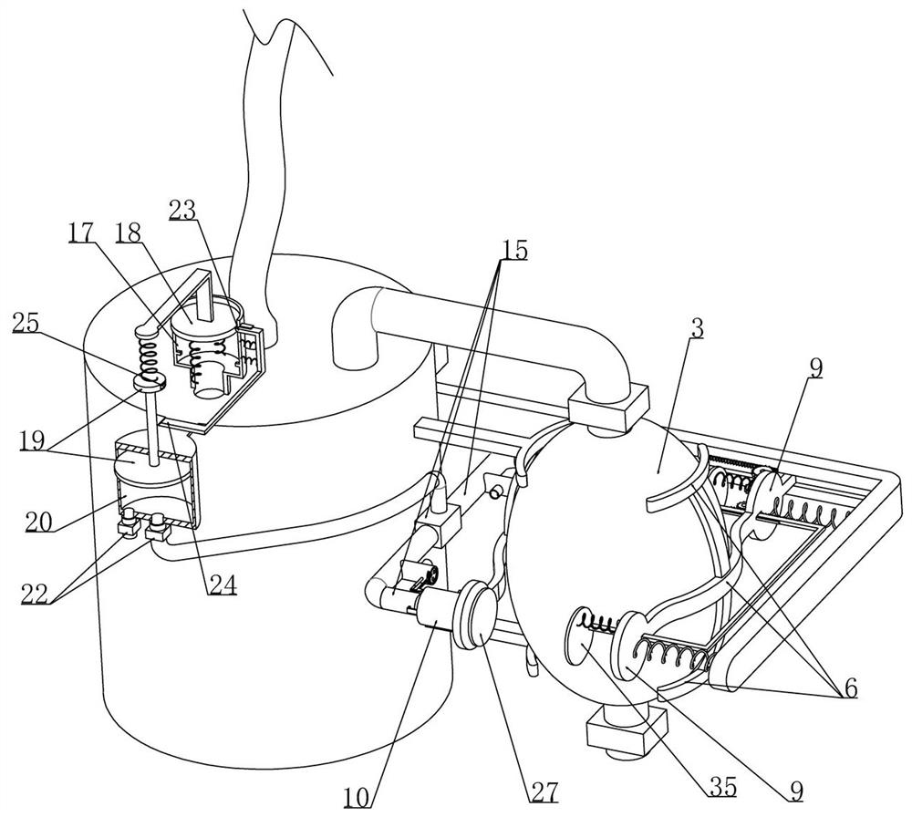 Postoperative drainage device for thyroid and breast surgery