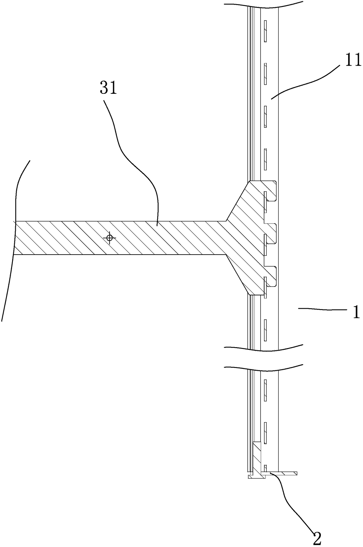 A cloakroom combination system