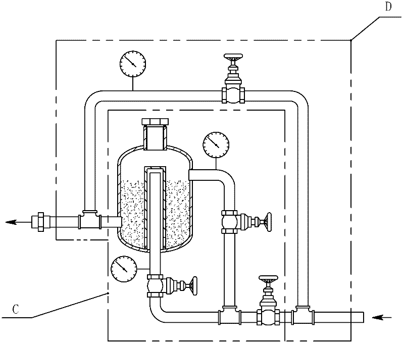 Powder feeding and mixing device for preparing magnetic grinding material through atomization and rapid solidification and powder feeding and mixing method