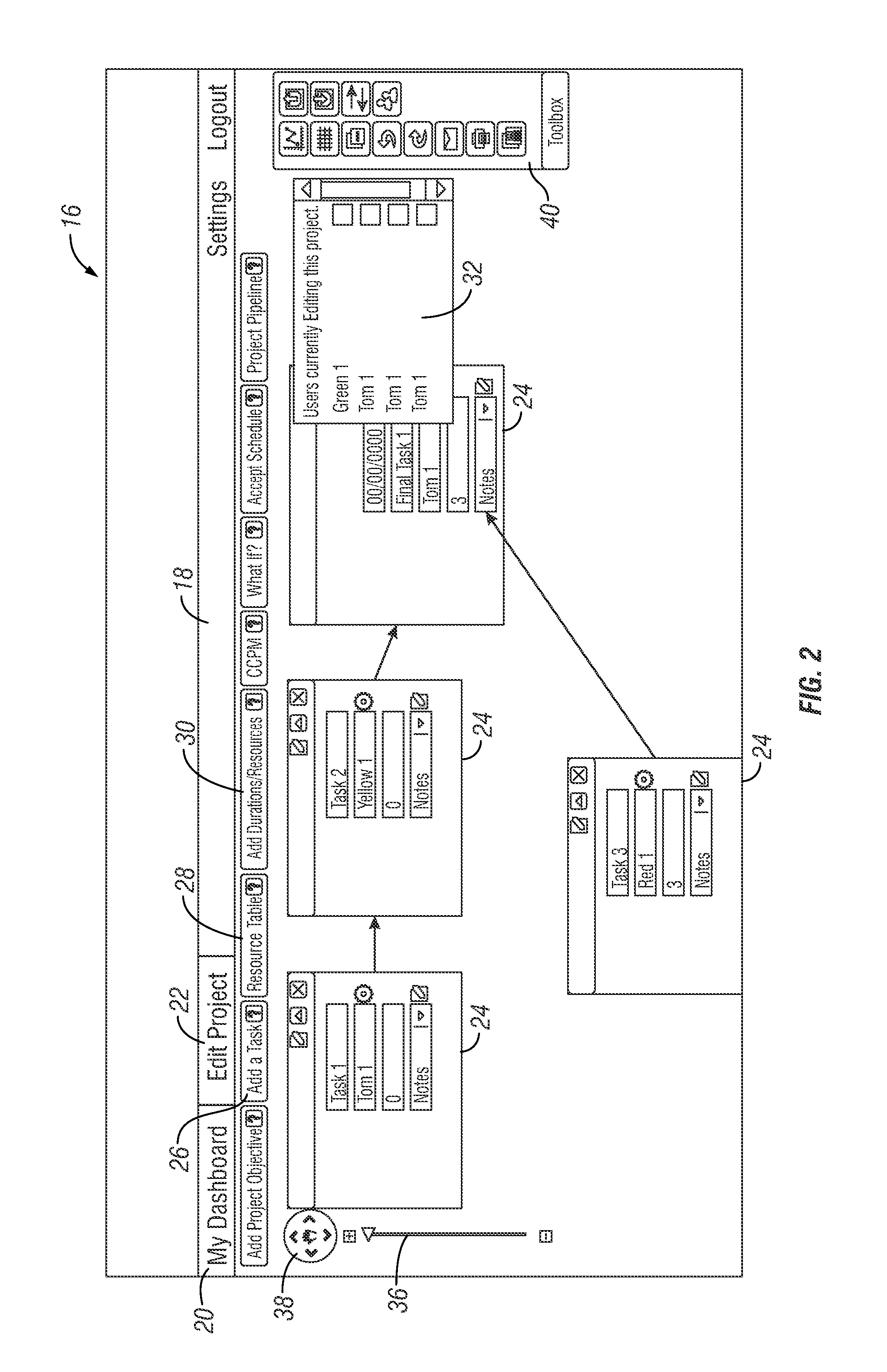 Project management system and method