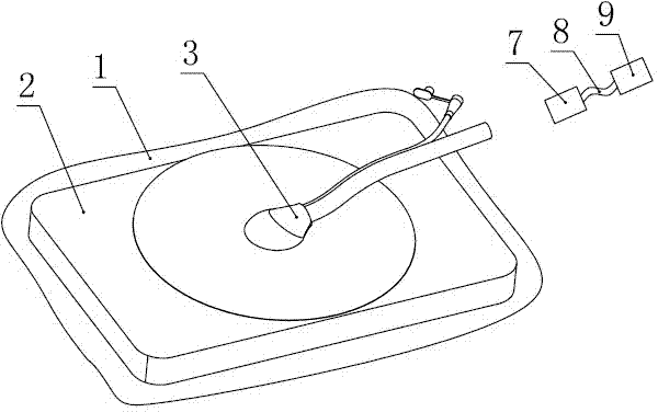 Double-hole type sucker negative pressure drainage device