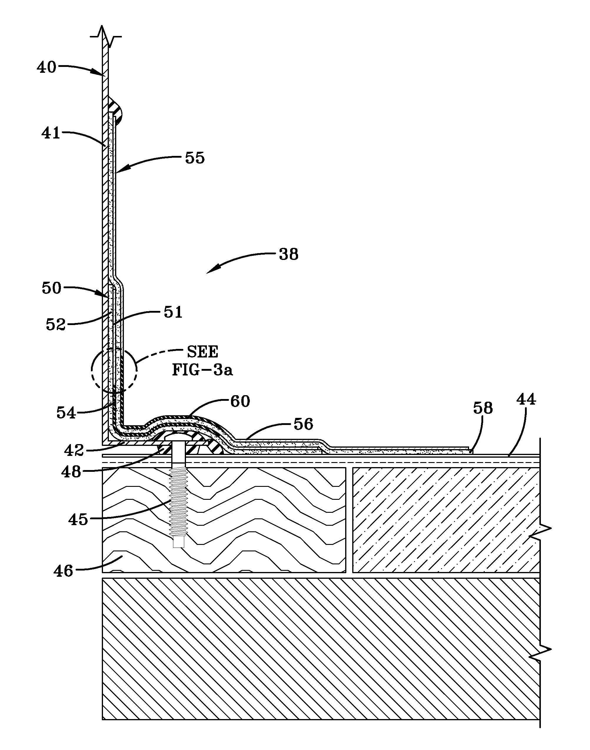 Fortified flashing laminate