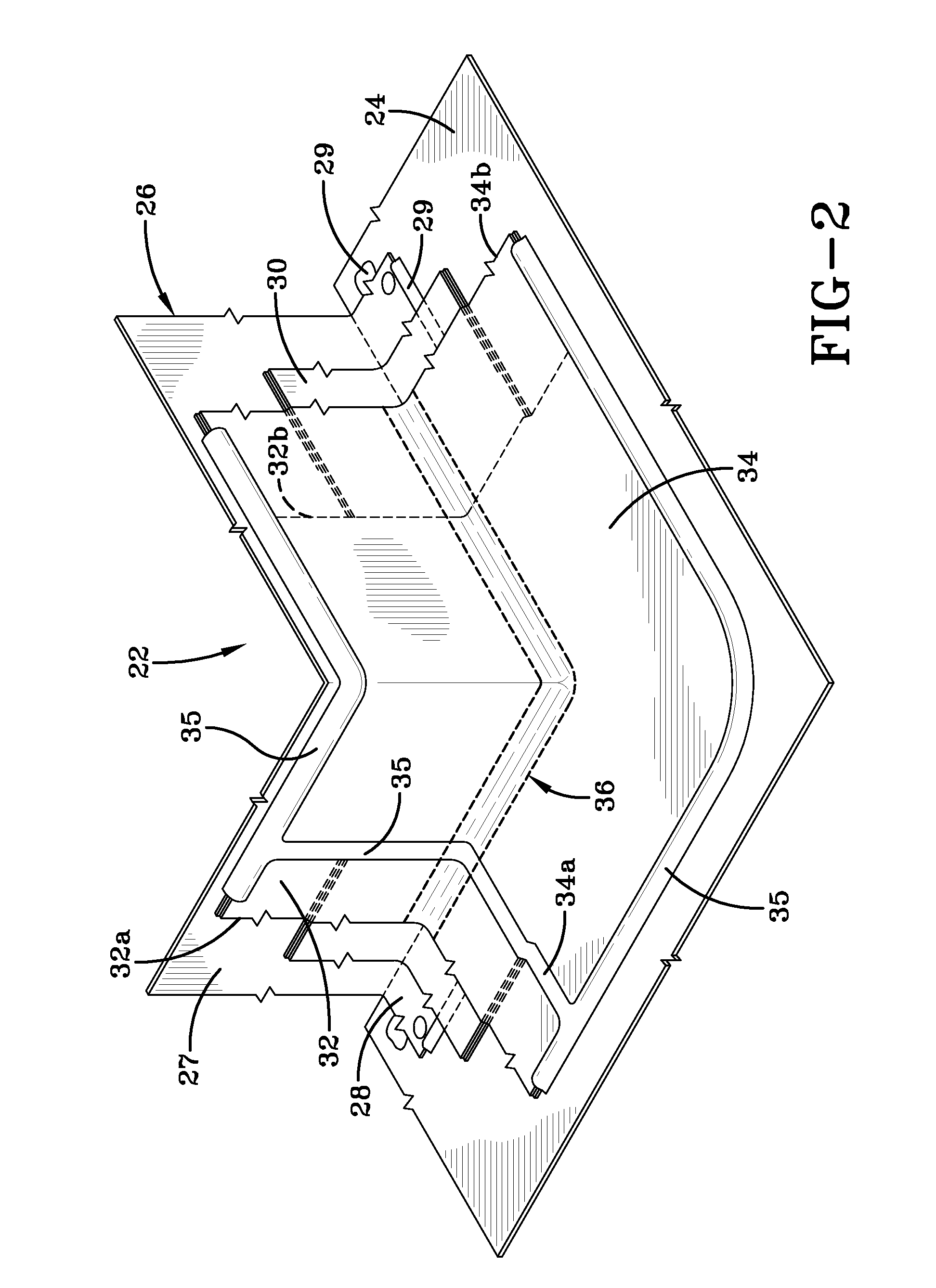 Fortified flashing laminate