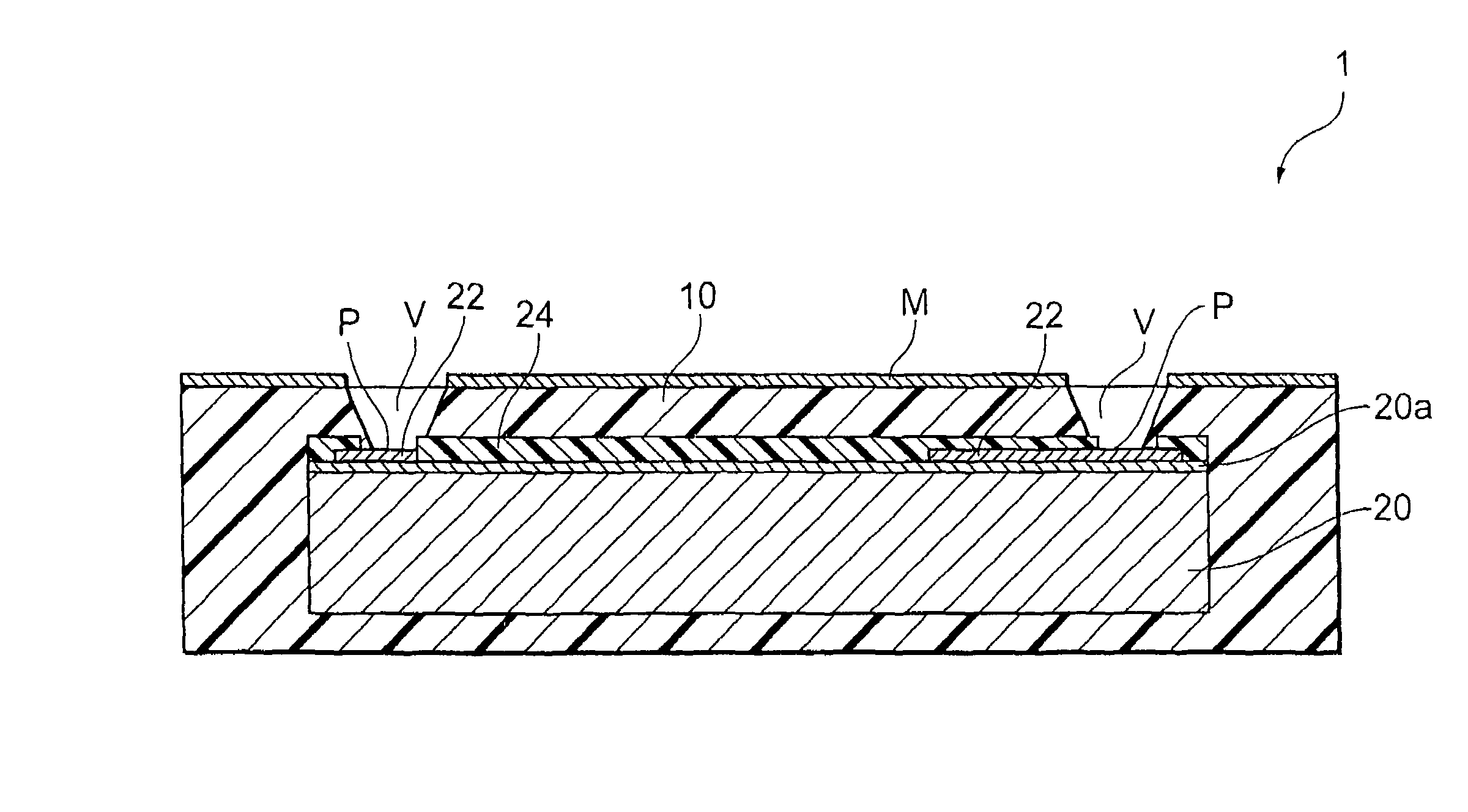 Semiconductor embedded module and method for producing the same