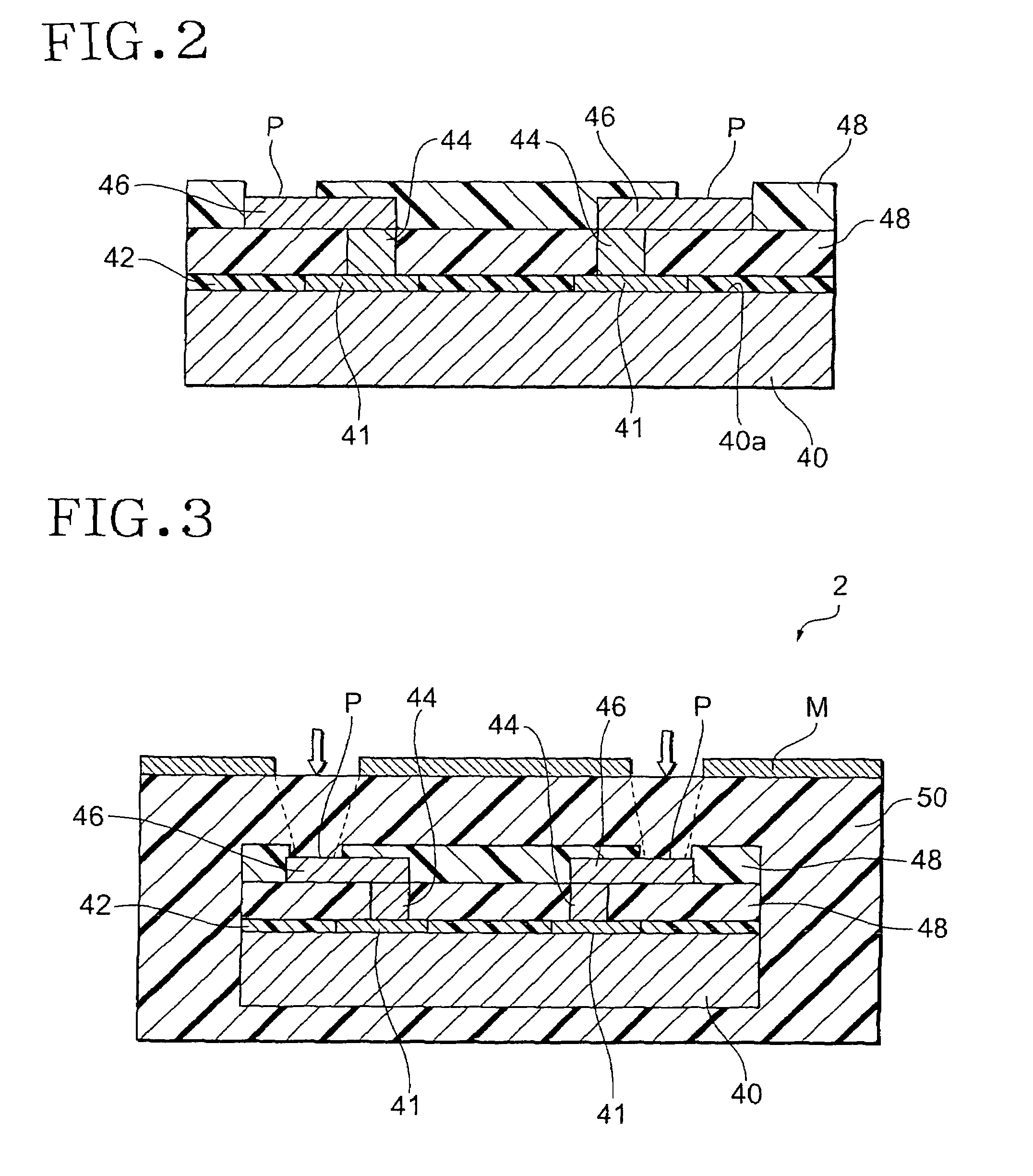 Semiconductor embedded module and method for producing the same