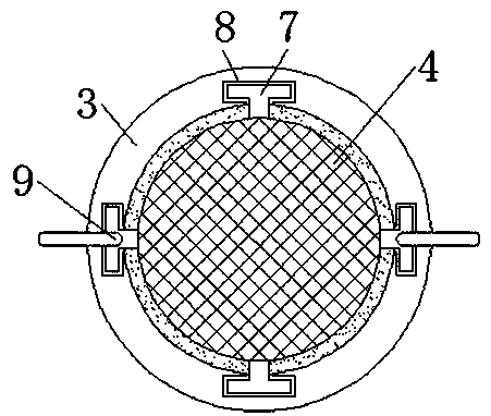 Blockage-preventing feeding device for blowing feeding machine and feeding method