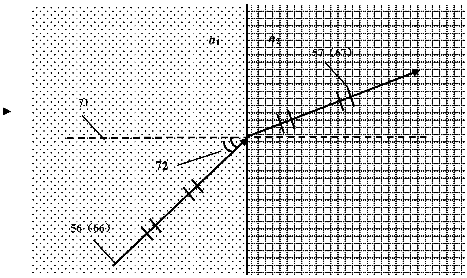 Optical coherence polarization measuring device capable of restraining interferential noises