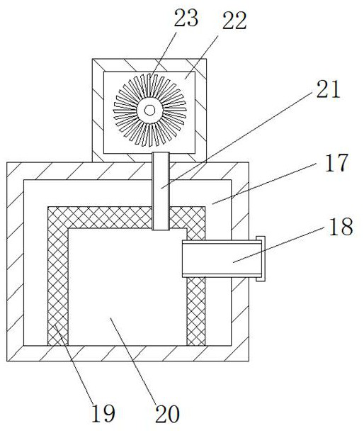 Spraying device for edible printing ink taking plant pigment as raw material