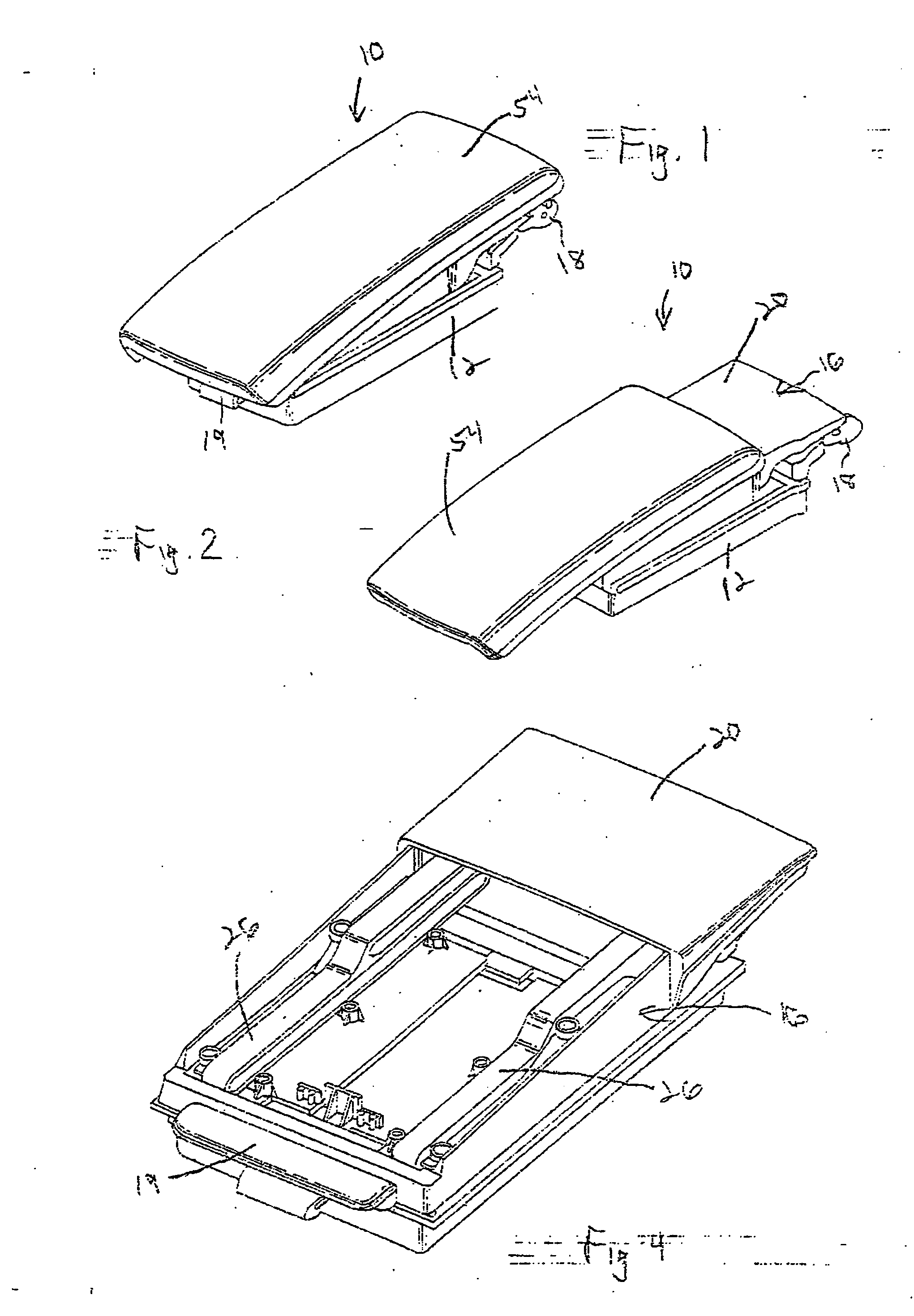 Sliding armrest