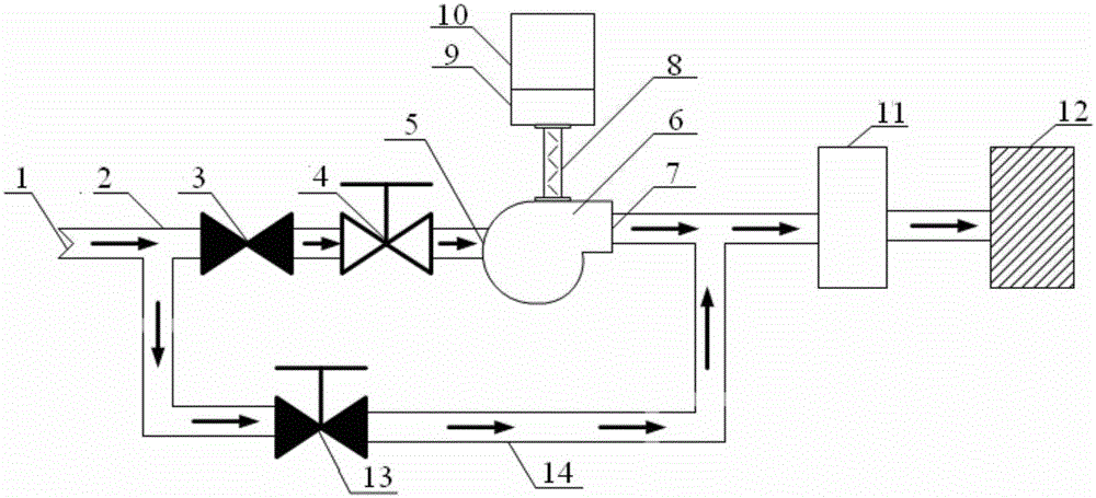 Steam pressure reduction power generation device