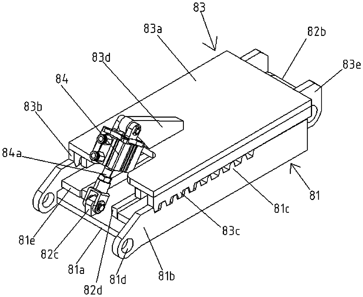 Hydraulic elevator with self-locking device