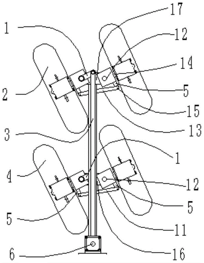 A six-wheel two-drive tiller