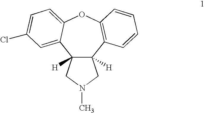 Process for making asenapine