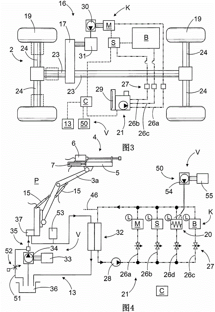 Rock drilling rigs and methods for downhill driving