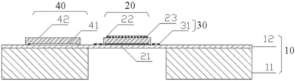 Humidity sensor device based on film volume acoustic wave resonator