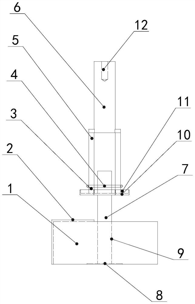 Quick jacking assembling device