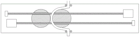 Power transmission cable bending device control system