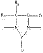 Epoxy resin composition for vacuum introduction formation of fibre reinforced composite material and preparation method of epoxy resin composition